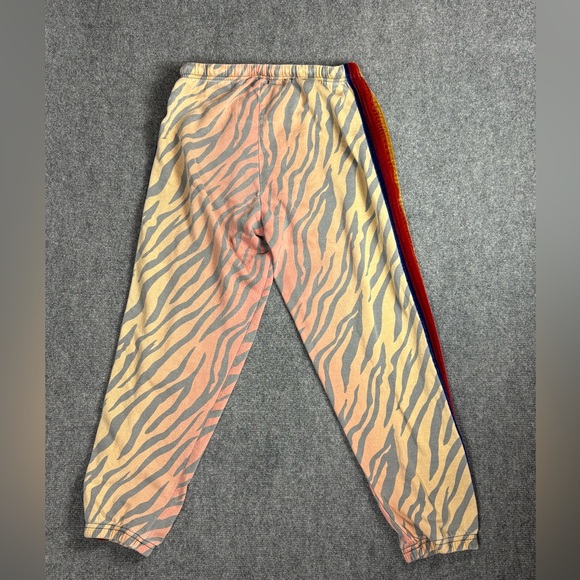 Aviator Nation Tiger Stripe Joggers Sweats Size XL - Picture 3 of 7